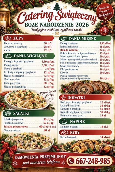 CATERING lub pełna obsługa wszystkie inne imprezy