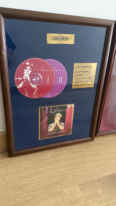MUITO RARO cds Ouro e Prata  Sergio Godinho e Luis Represas