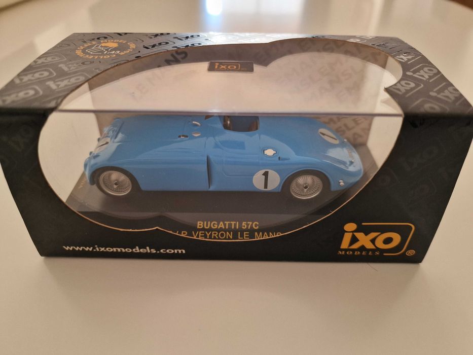 1/43 Ixo - Bugatti 57C - vencedor Le Mans 1939