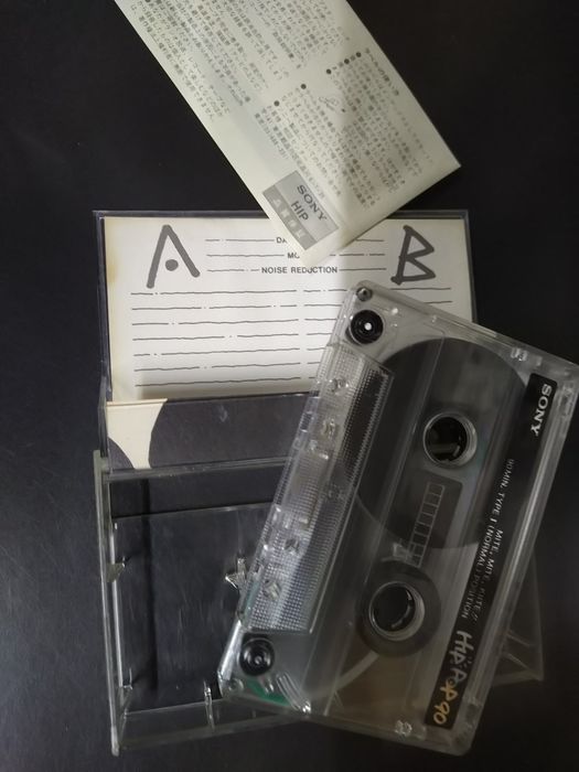 Kaseta magnetofonowa Sony hip pop 90