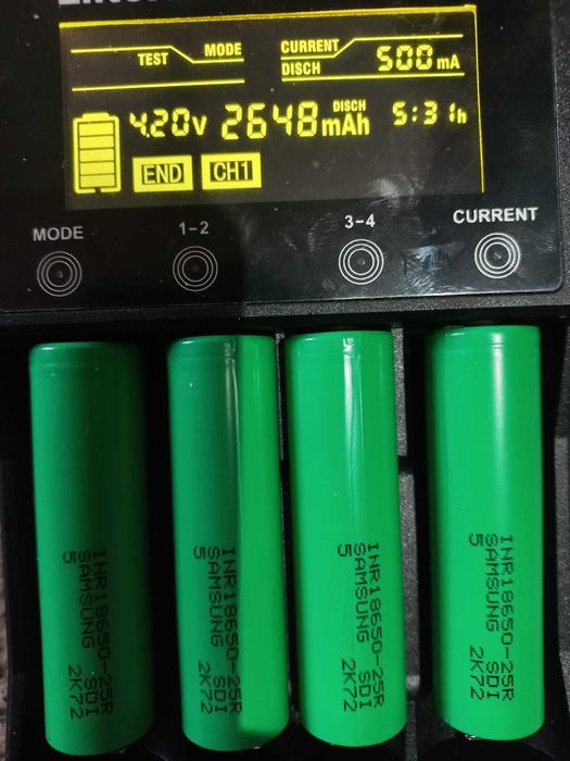 Акумуляторна батарея Samsung INR 18650 25R