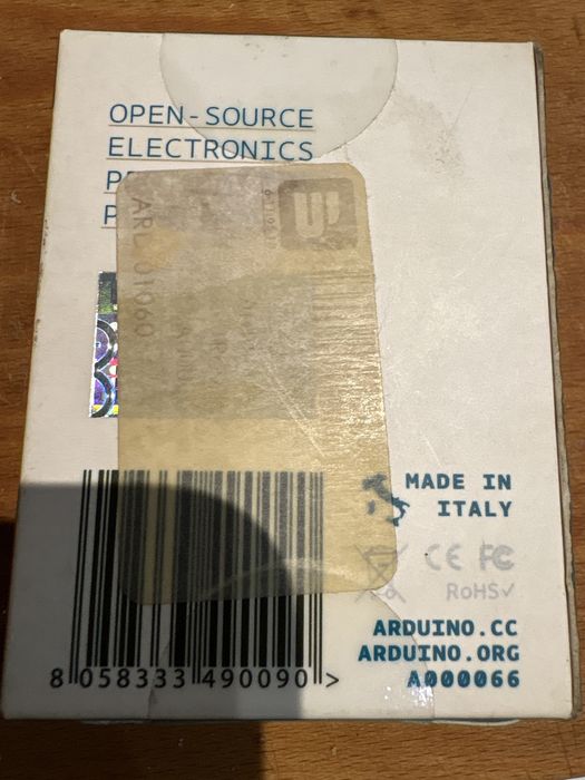 Arduino Uno made Italy