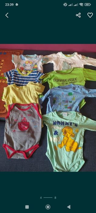Zestaw paka dla chłopaka 74 spodnie bluza 22 rzeczy