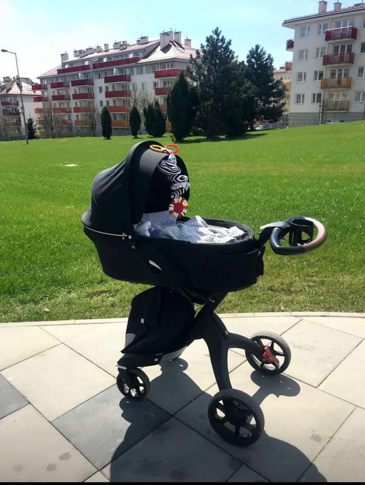 Wózek stokke xplory z całym wyposażeniem