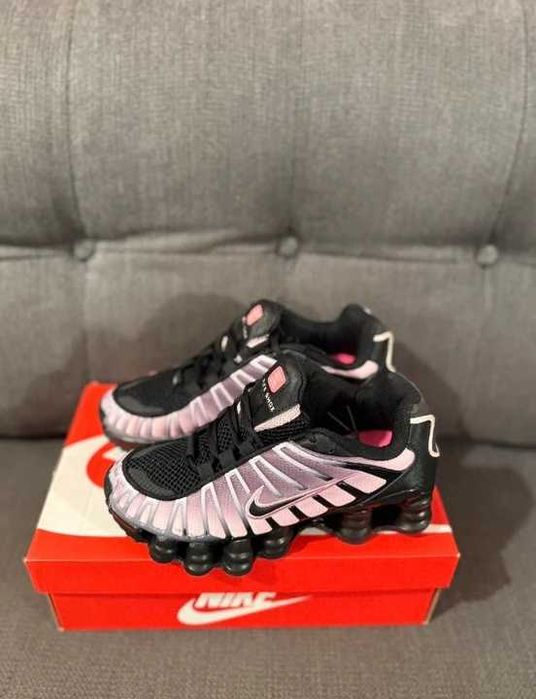 Nike_Shox_TL_czarny_różowy Rozmiar.38