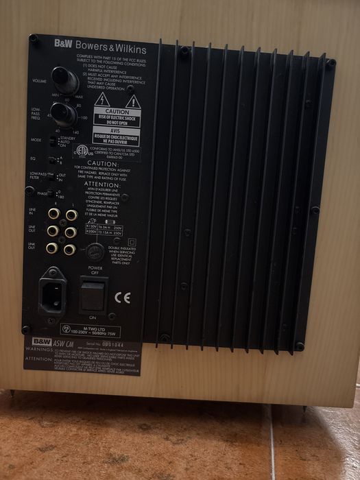 Subwoofer B&W ASW CM – 500W