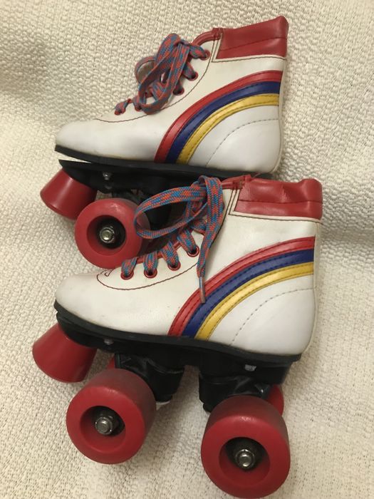 Ролики квады детские, р-р 10, 17 смстелька, отл.сост.