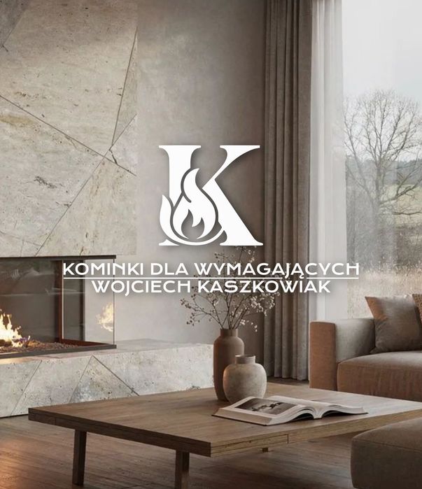 Kominek narożny nowoczesny lub kominek prosty Poznan i okolice