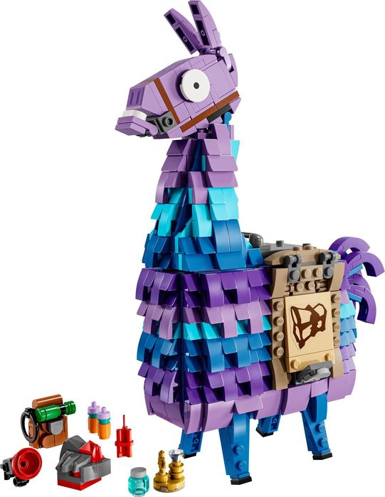 lego, fortnite, lama, zaopatrzeniowa, 77071, 12+, klocki, budowanie