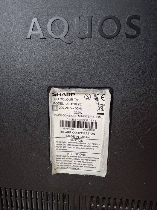 TV Sharp LC-42XL2L