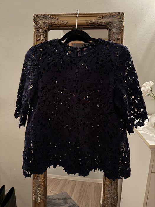 Nowa koszula z ażurowym haftem Zara