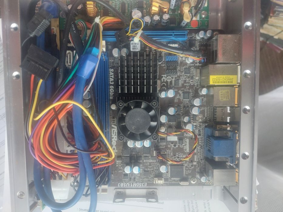 Mini PC  MS-tech mini komputer nie załącza się USB3 HDMI DVI VGA RJ45