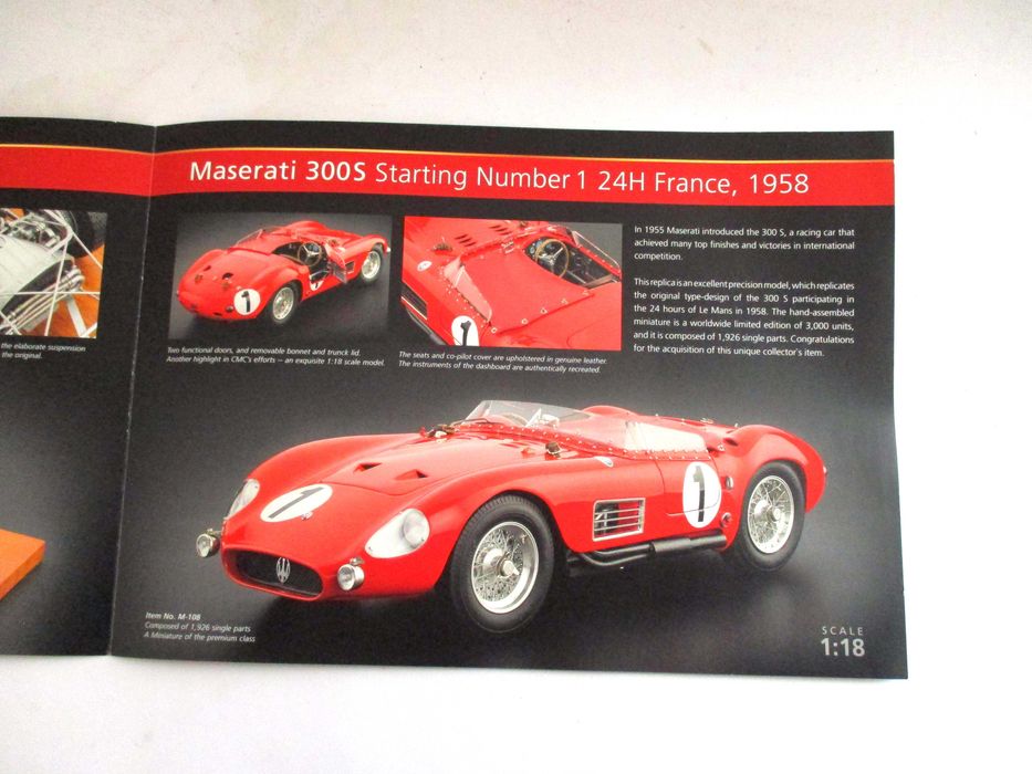 Catálogos/ Brochura de carros miniatura