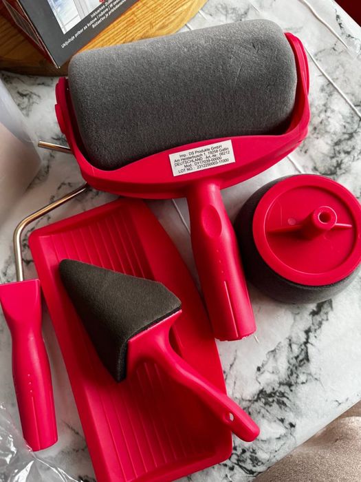 Набір малярних валиків для фарбування стін, новий