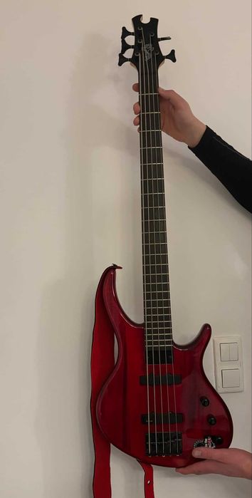 Gitara basowa epiphone Toby deluxe V TR