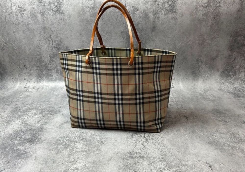 burberry nova check tote bag 2 500 Olx