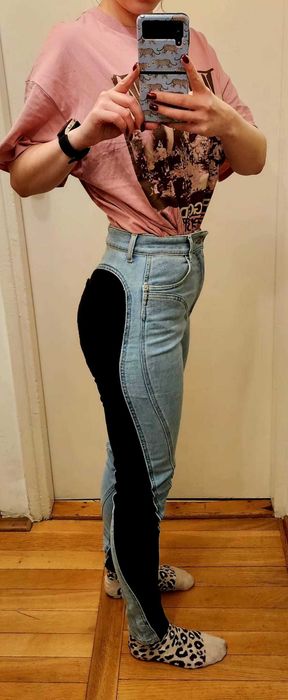 Spodnie Mugler X H&M rozm.36/38