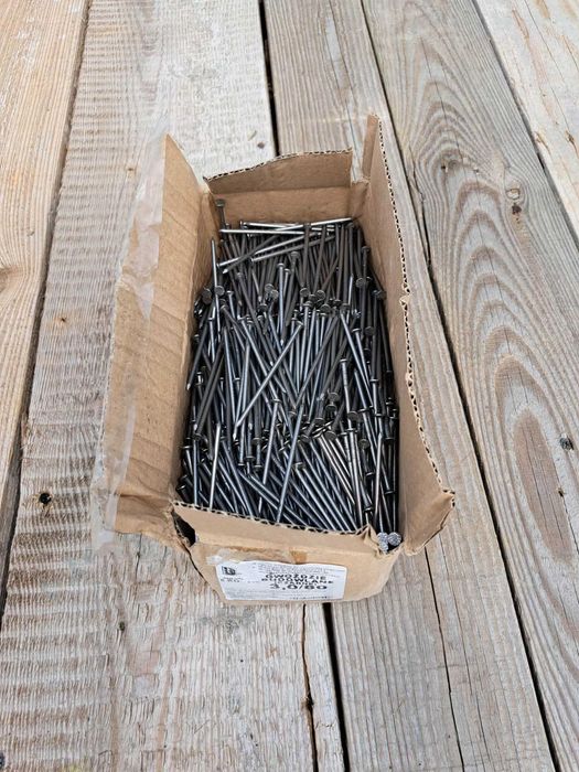 Gwoździe budowlane czarne 3x80 - około 5 kg