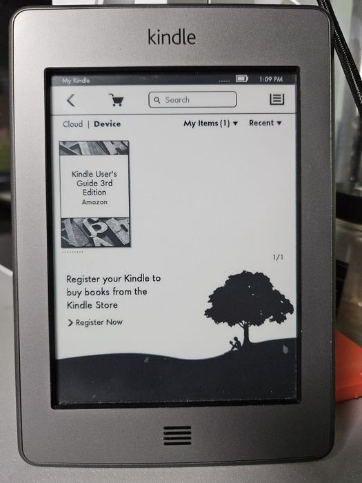 Електронна книга Amazon Kindle Touch