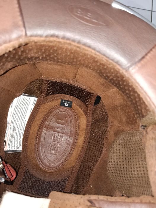 Bell bullit XL biało bronzowy