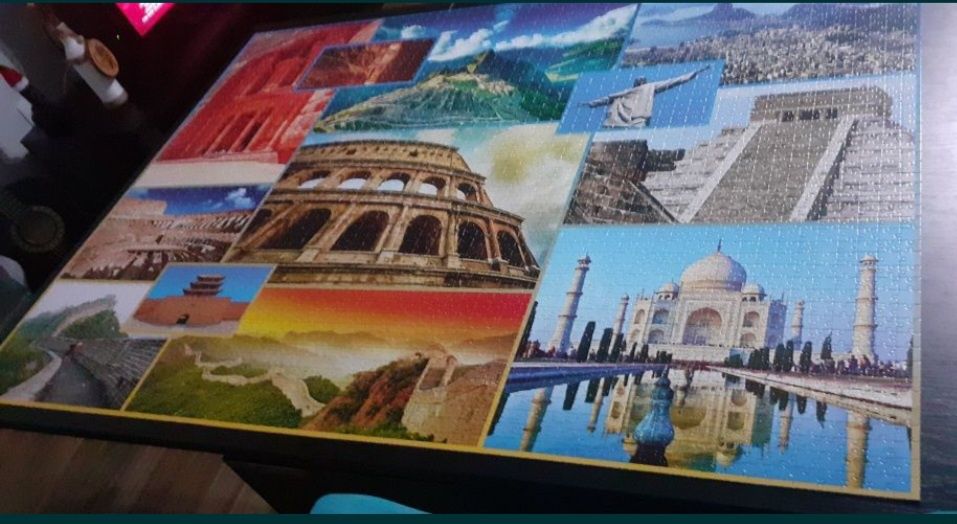 Puzzle 7 maravilhas do mundo