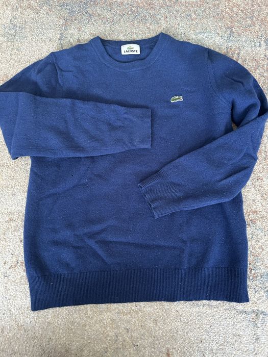 Sweter LACOSTE pure wool S