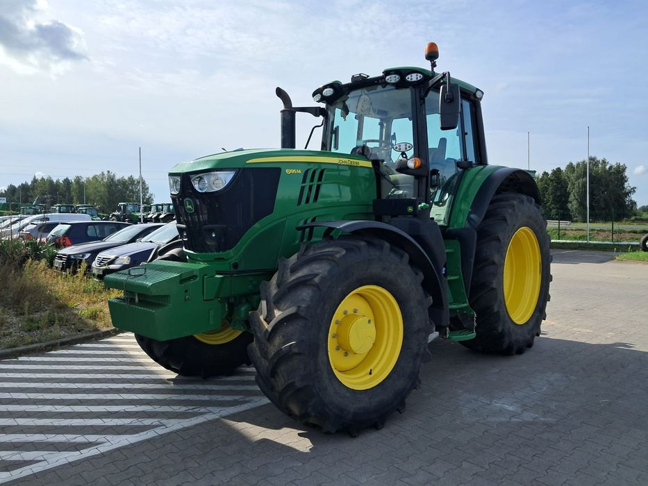 John Deere 6195M  Ciągnik rolniczy John Deere 6195M, 1374 mth!