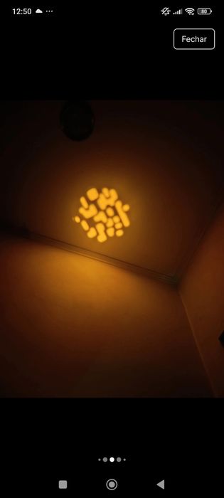 Robot luzes led festas