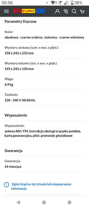 Mini wieża Sony CMT-EH10