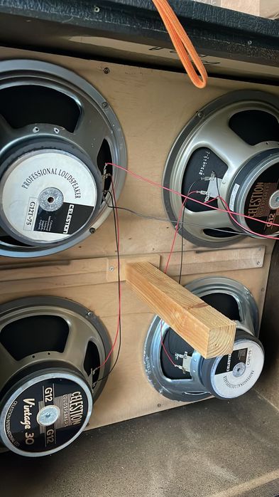 Cab Marshall 1960A / Speakers Celestion G12 T75 JCM900