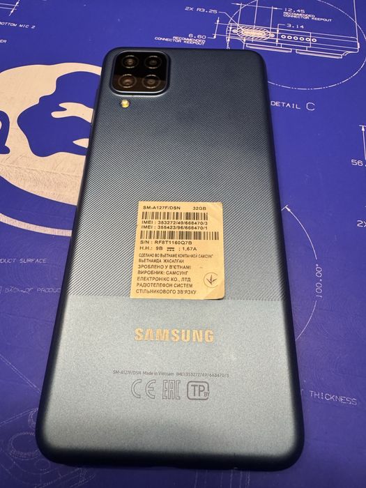 Samsung A12 3/32gb стан супер