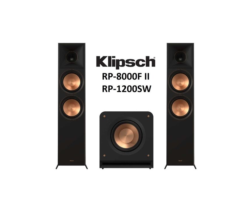 Klipsch RP-8000F II Gen Subwoofer Klipsch RP-1200SW 400W Sklep RATY