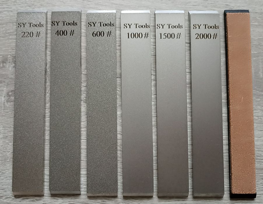 Алмазные бланки бруски Sytools original на алюминие  и пластике 20 мм.