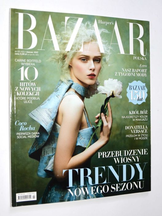 Harper's Bazaar Polska 10 Numerów Kompletny Rocznik 2017  | Magazyn Moda Lifestyle Luksus