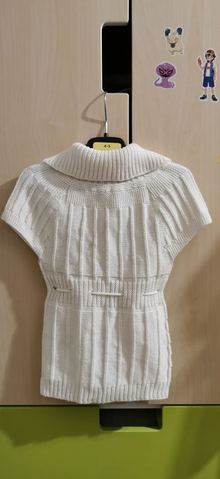 Sweterek, kamizelka dla dziewczynki roz. 80-92