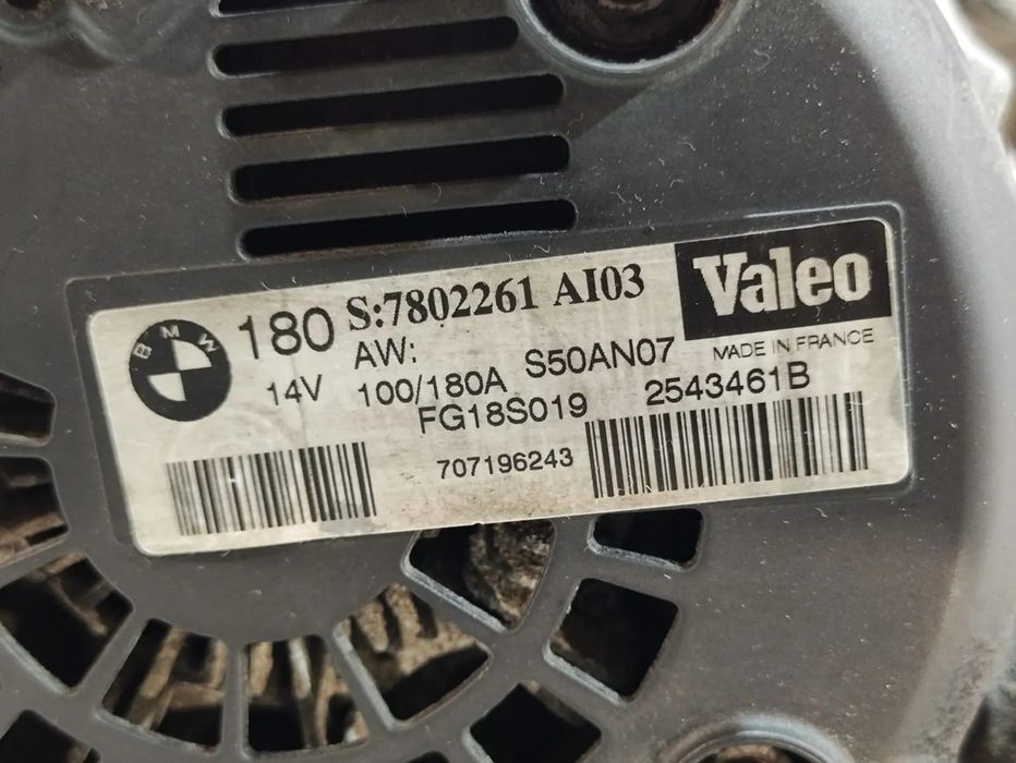 ALTERNADOR ORIGINAL BMW MOTOR N47 SÉRIE 1/SÉRIE 3 E81, E87/E90