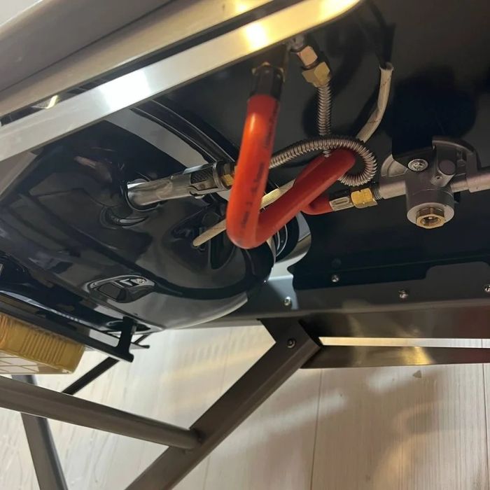 Газовий гриль Газова грильниця Fire Plus 100 х 45 х 80 см. Барбікю Барбікюшниц