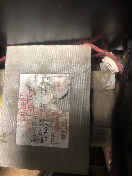 Трансформатор для мікрохвильовки GAL-900E-4 CLASS-220