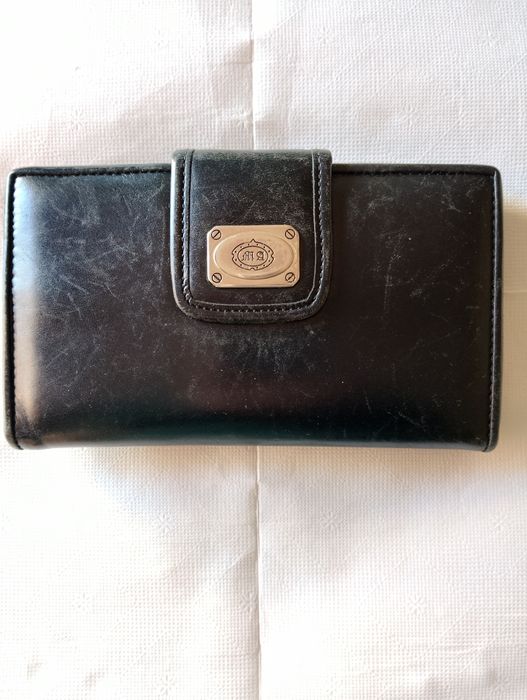 Carteira de mão em pele, senhora