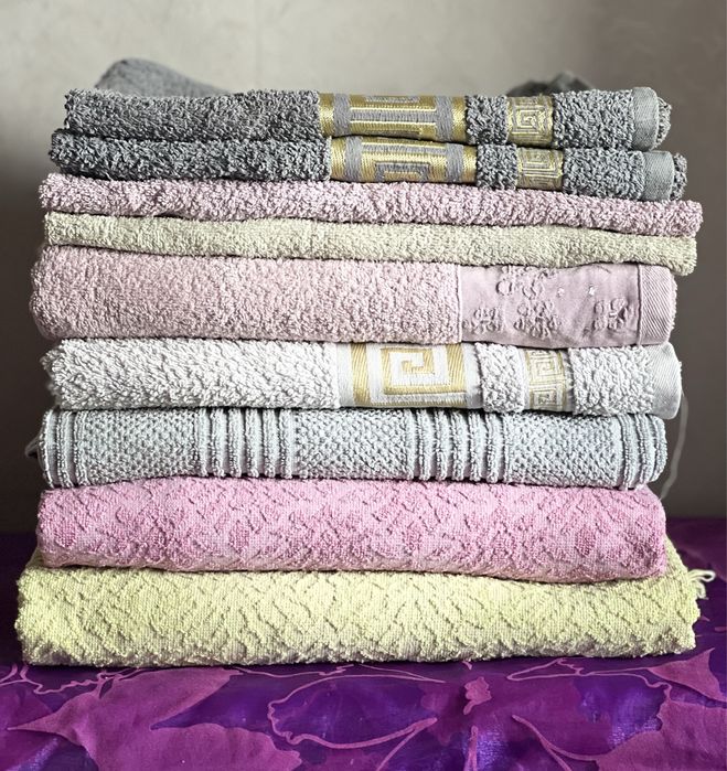 Комплект полотенца банные для рук и лица