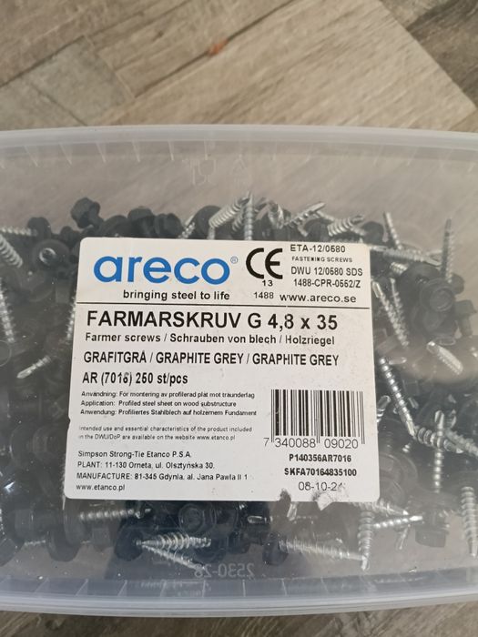 Wkręty farmerskie 4, 8x35