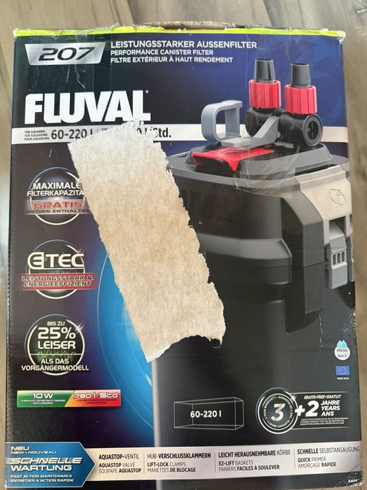 Fluval 207 - filtr kubełkowy