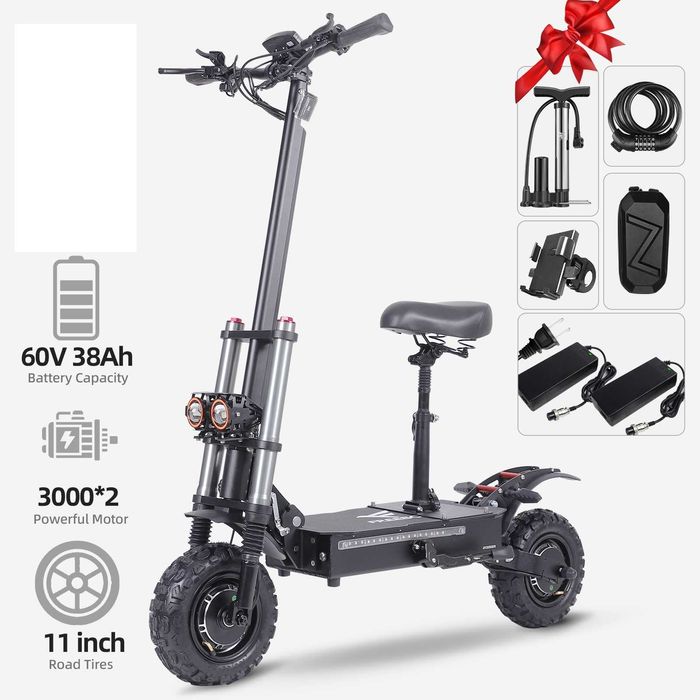 Trotinete dual motor 6000w