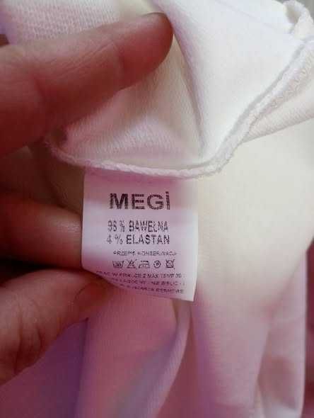 Bluzka megi rękaw 3/4,  l/xl biust 120cm długość 65cm.