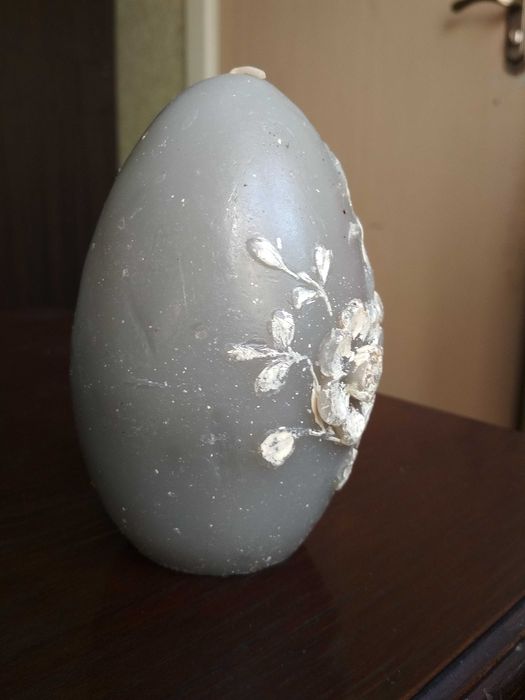 Пасхальне яйце, Свічка яйце, декоративна свічка