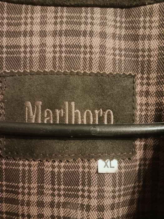 Kamizelka skórzana Marlboro