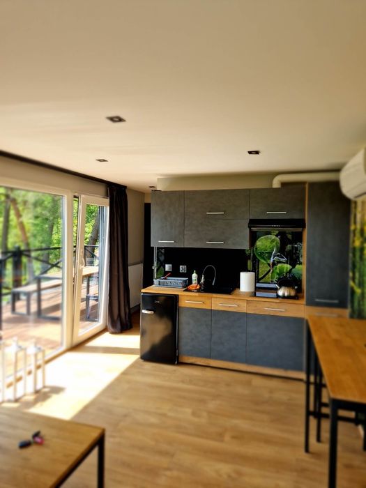 Całoroczny domek na skarpie