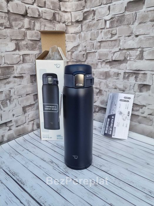 Термокружка Zojirushi SM 480 мл Navy, Khaki, Pink, Deep Cherry, White