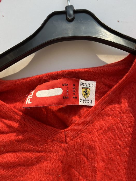 Светр Fila x Ferarri 2000-х років