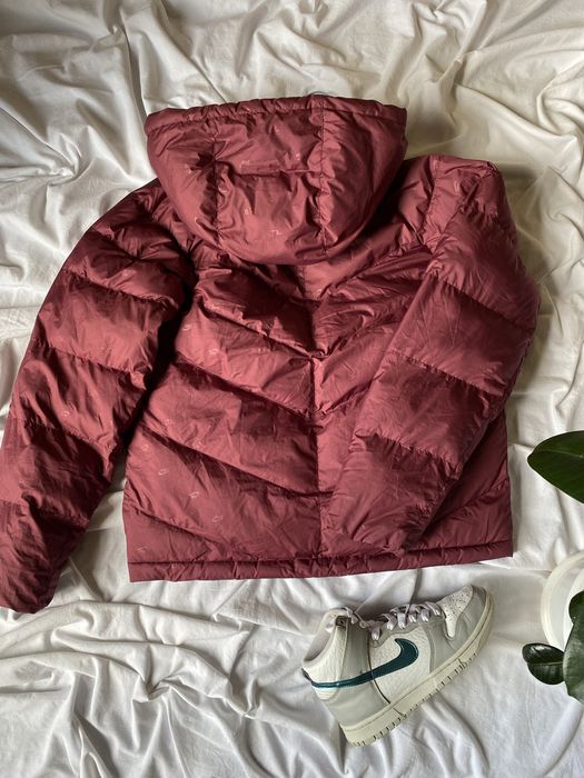 Подростковая, детская зимняя куртка, пуховик Nike 158-170 cm унисекс